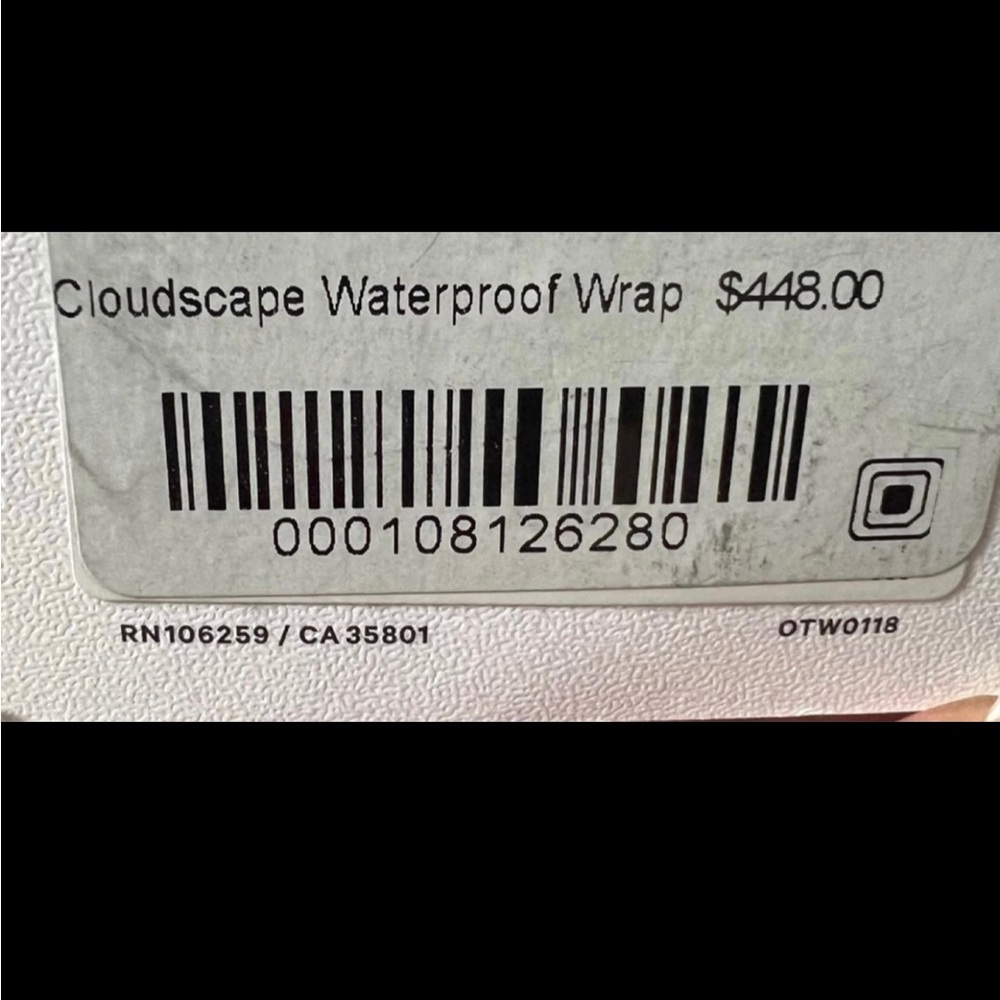 (Trade??) Black Lululemon Cloudscape Jacket Size 4 - image 4